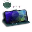 Infinix Hot 50 Pro+ 4G Green Leather Flip Case - Skin Feel Pure Color - 5