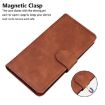 Infinix Note 50 Pro+ Brown Leather Flip Case - Skin Feel Pure Color - 6