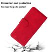 Infinix Zero 40 4G/5G Red Leather Flip Case - Skin Feel Pure Color - 7