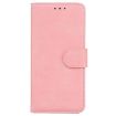 Infinix Zero 40 4G/5G Pink Leather Flip Case - Skin Feel Pure Color - 2