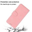 Infinix Zero 40 4G/5G Pink Leather Flip Case - Skin Feel Pure Color - 7