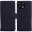 Tecno Spark 30 Pro Black Leather Flip Case - Skin Feel Pure Color - 1