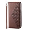 Xiaomi 14 Ultra Brown Magnetic Leather Phone Case - Calf Texture - 2