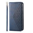Xiaomi 14 Ultra Blue Magnetic Leather Phone Case - Calf Texture Cover - 2