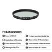 JSR Black Mist Camera Lens Filter 49mm (1/4) - 7