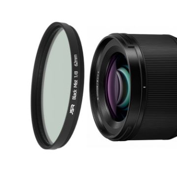 JSR 62mm Black Mist Camera Lens Filter (1/8) - 1