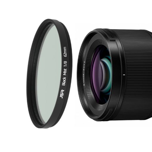 JSR 62mm Black Mist Camera Lens Filter (1/8) - 1