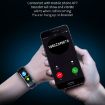 SPOVAN H02 Smart Bracelet - 1.14" TFT Screen, Blood Oxygen & Sleep Monitor - 8