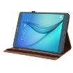 Samsung Galaxy Tab A 9.7 T550 T555 Butterfly Flower Leather Case Brown - 4
