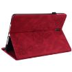 Samsung Galaxy Tab S4 10.5 SM-T830 Red Butterfly Flower Leather Case - 5