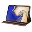 Samsung Galaxy Tab S4 10.5 SM-T830 Brown Butterfly Flower Leather Case - 4