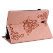 Samsung Galaxy Tab S4 10.5 SM-T830 Rose Gold Butterfly Leather Case - 5