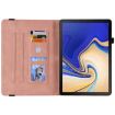 Samsung Galaxy Tab S4 10.5 SM-T830 Rose Gold Butterfly Leather Case - 6