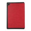 Samsung Galaxy Tab A8 Red TPU Flip Leather Case - Protective Cover - 2