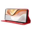 Ulefone Note 17 Pro Red Leather Phone Case with Magnetic Buckle Retro Texture - 5