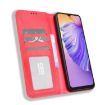 Ulefone Note 21 Red Leather Phone Case with Magnetic Buckle Retro Texture - 4