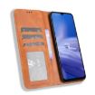 Ulefone Note 19 Brown Leather Phone Case with Magnetic Buckle Retro Texture - 4