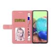 OPPO A5 5G Pink Y-Pattern Flip Leather Phone Case - Global Version - 4