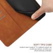 OPPO A5x 4G/5G Global Brown Embossed Leather Phone Case - 7