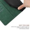 OPPO A5 5G Green Embossed Leather Phone Case - Global Stitching - 7
