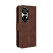 Ulefone Note 17 Pro Leather Phone Case Brown - Card Slots, Calf Texture - 3