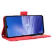 Ulefone Note 19 Red Leather Phone Case with Card Slots - 7