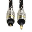 3m EMK OD6.0mm Square to Round Port Set-top Box Optical Audio Cable - 2