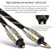 3m EMK OD6.0mm Square to Round Port Set-top Box Optical Audio Cable - 7