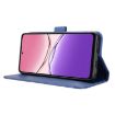 OPPO A5x 4G/5G Global Diamond Texture Leather Case - Blue - 5