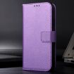OPPO A5x 4G/5G Global Leather Phone Case - Diamond Texture, Purple - 2