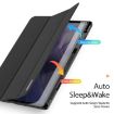 Samsung Galaxy Tab S9+ DUX DUCIS Domo Series Leather Case (Black) - 5