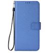 Ulefone Note 16 Pro Blue Leather Phone Case with Diamond Texture - 2