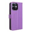 Ulefone Note 16 Pro Purple Leather Phone Case - Diamond Texture - 3