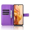 Ulefone Note 18 Ultra Purple Leather Phone Case - Diamond Texture - 4