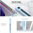 Samsung Galaxy Tab S10 FE/S9 FE/S9 DUX DUCIS Leather Case Blue - 3