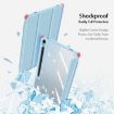 Samsung Galaxy Tab S10 FE/S9 FE/S9 DUX DUCIS Leather Case Blue - 7