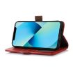 For Honor 400 Pro Red Leather Phone Case - Crazy Horse Cowhide 160.8mm - 7