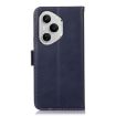 For Honor 400 Pro Blue Crazy Horse Leather Phone Case 160.8mm Global - 3