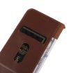 For Honor 400 Pro Global Leather Phone Case - Brown Cowhide Nappa  - 7