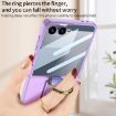 Samsung Galaxy Z Flip7 5G Shockproof Case with Ring Strap - Green - 6