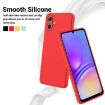 Samsung Galaxy A07 4G Red Liquid Silicone Dropproof Phone Case - 3
