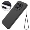 OnePlus 12 Black Liquid Silicone Shockproof Phone Case - 2