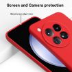 OnePlus 12R/Ace 3 5G Red Liquid Silicone Shockproof Phone Case - 5