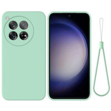 OnePlus 12R/Ace 3 5G Green Liquid Silicone Shockproof Phone Case - 1