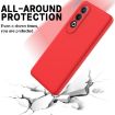 OnePlus Nord CE4 Red Liquid Silicone Shockproof Phone Case - 5