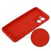OnePlus Nord N300 Red Liquid Silicone Shockproof Phone Case - 4