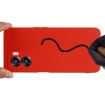 OnePlus Nord N300 Red Liquid Silicone Shockproof Phone Case - 5