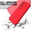 For Honor 90 Pro Red Liquid Silicone Dropproof Full Coverage Phone Case - 4