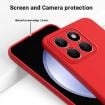 For Honor X8b Red Liquid Silicone Dropproof Full Coverage Phone Case - 5