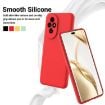 For Honor 200 Pro Red Liquid Silicone Dropproof Full Coverage Case - 3